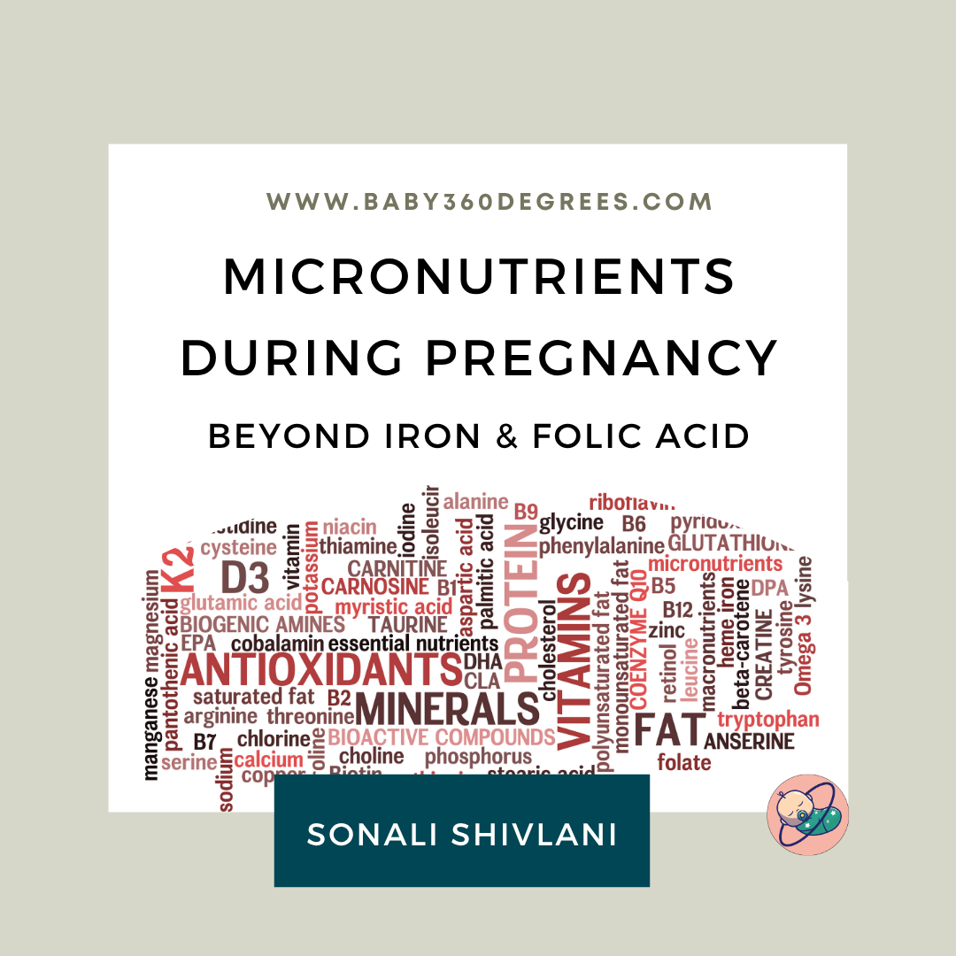 Blog Micronutrients during pregnancy
