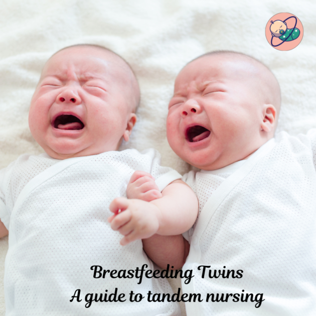 Breastfeeding twins