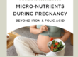 Micronutrients during pregnancy