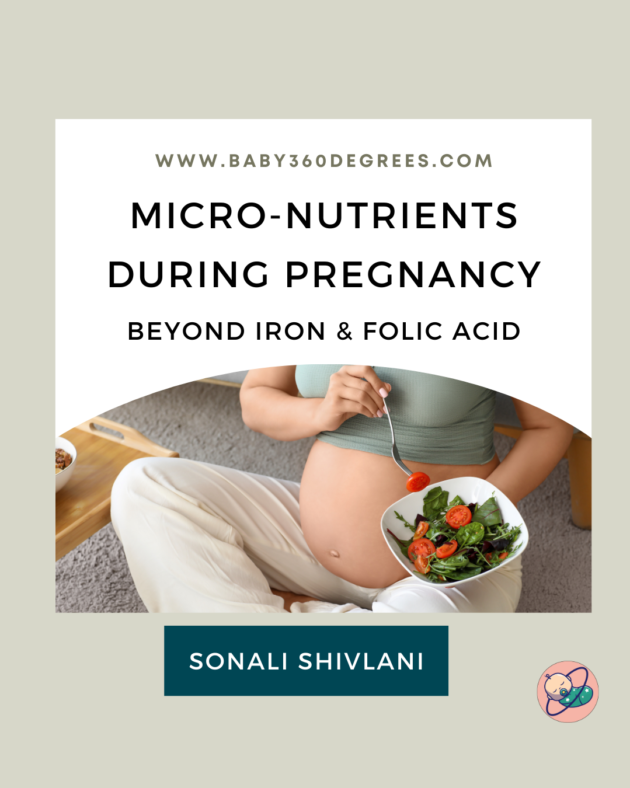 Micronutrients during pregnancy