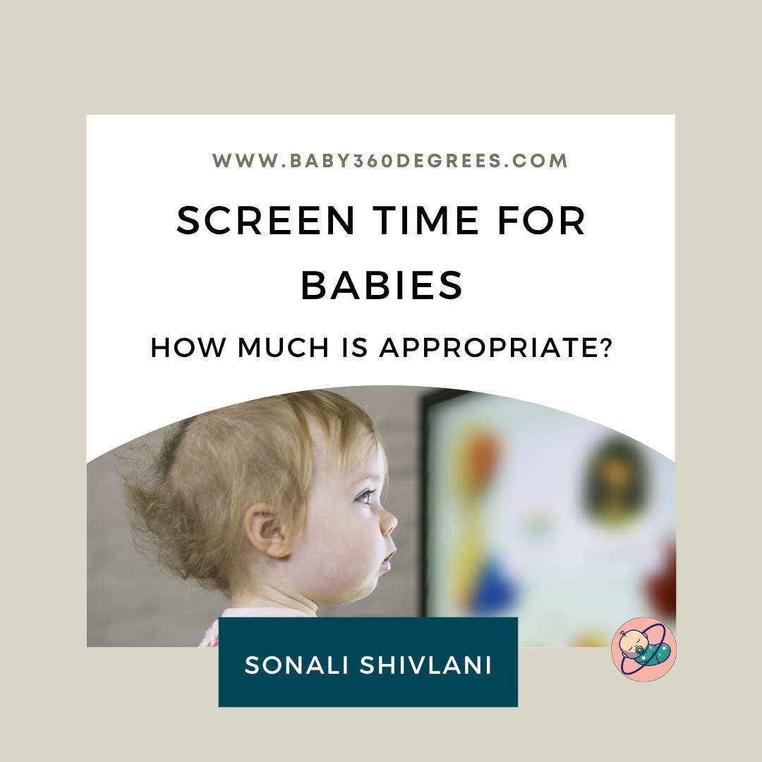 Blog Screen time for babies