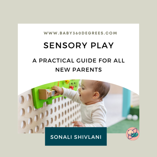 Sensory play in babies