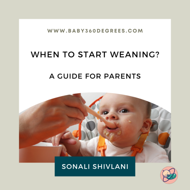 When to start weaning