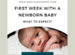 first week with a newborn baby
