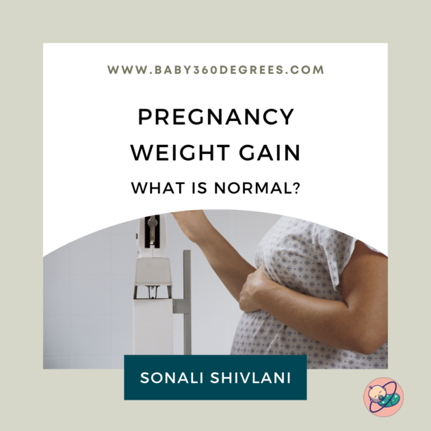 pregnancy weight gain - what is normal