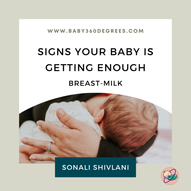 signs your baby is getting enough breastmilk