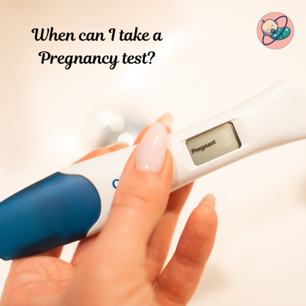 when can I take a pregnancy test